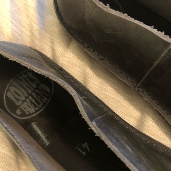 Loints of holland leather shoes gray EUC - Picture 9 of 12